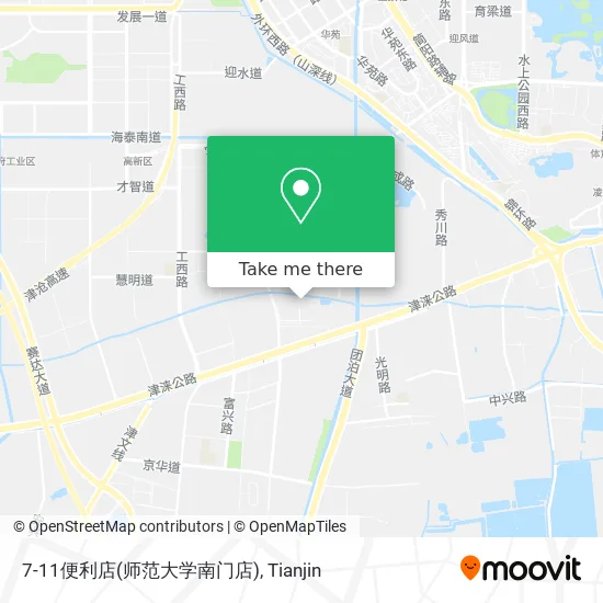 7-11便利店(师范大学南门店) map