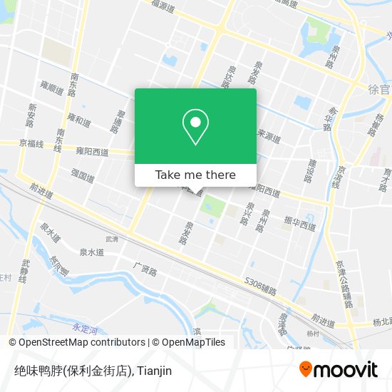 绝味鸭脖(保利金街店) map