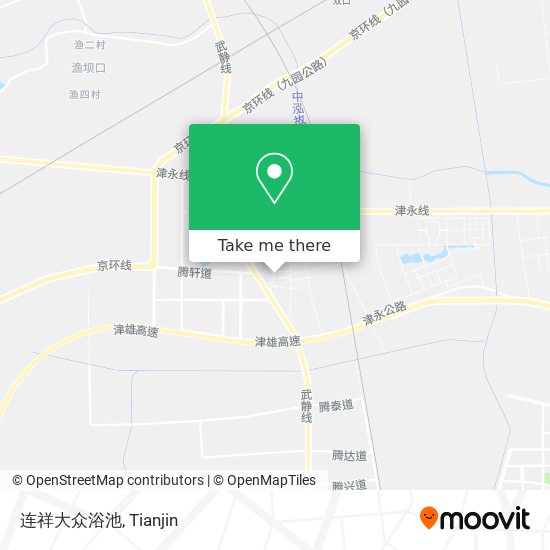 连祥大众浴池 map