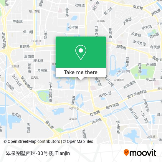 翠泉别墅西区-30号楼 map