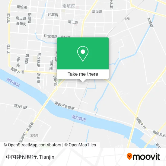 中国建设银行 map