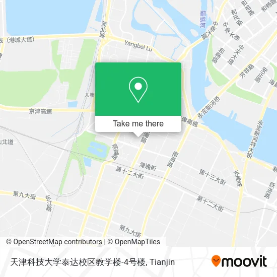 天津科技大学泰达校区教学楼-4号楼 map
