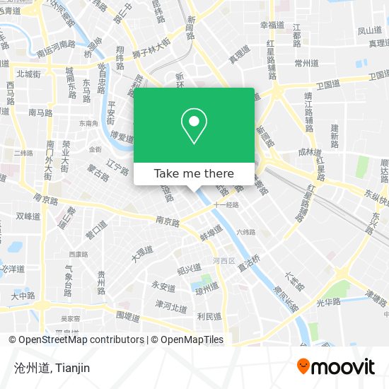 沧州道 map