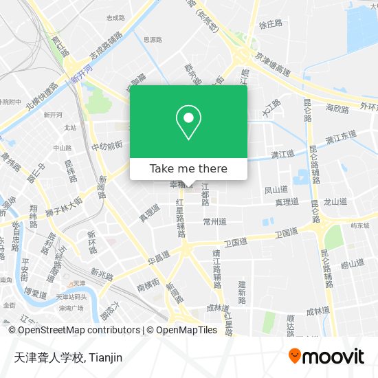 天津聋人学校 map