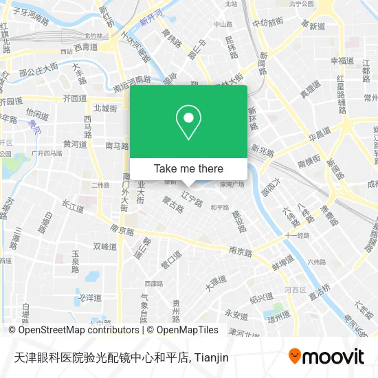 天津眼科医院验光配镜中心和平店 map