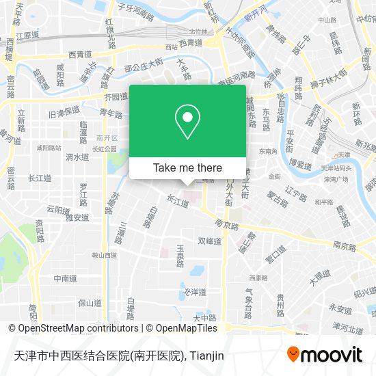 天津市中西医结合医院(南开医院) map