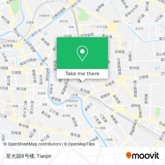 星光园8号楼 map