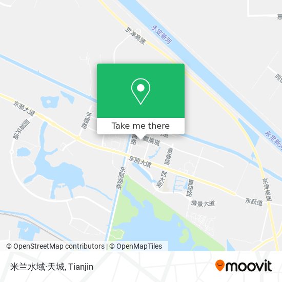 米兰水域·天城 map