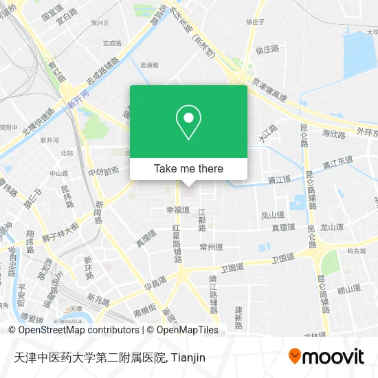 天津中医药大学第二附属医院 map