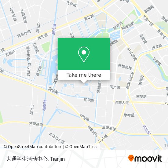大通学生活动中心 map