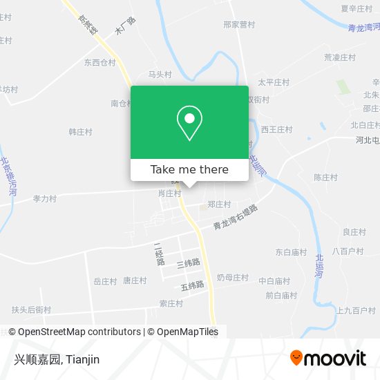 兴顺嘉园 map