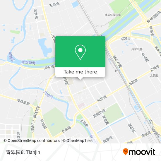 青翠园8 map