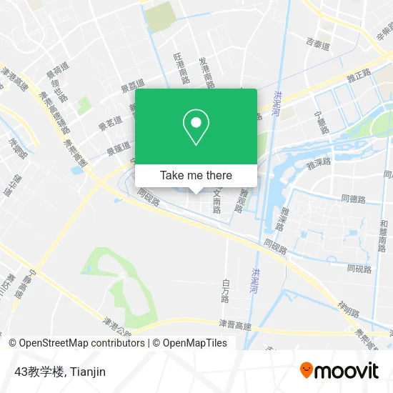 43教学楼 map