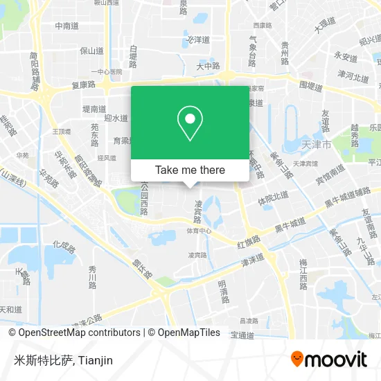 米斯特比萨 map