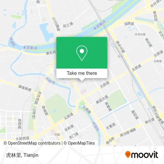虎林里 map