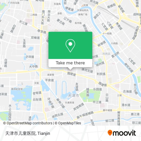 天津市儿童医院 map