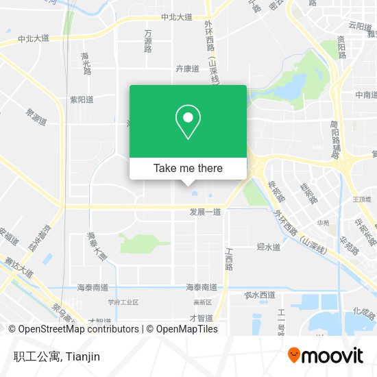 职工公寓 map