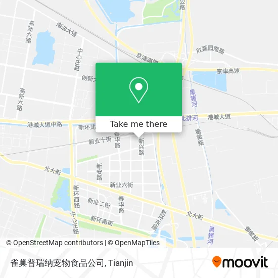 雀巢普瑞纳宠物食品公司 map