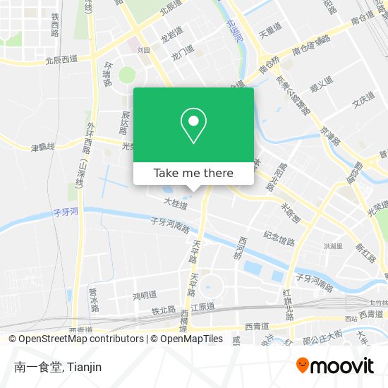 南一食堂 map