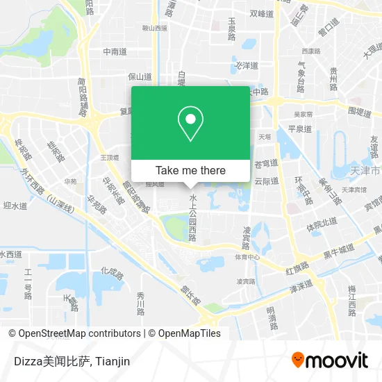 Dizza美闻比萨 map