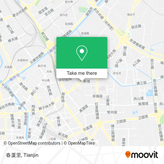 春厦里 map