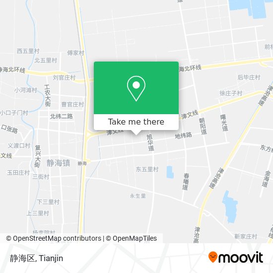 静海区 map