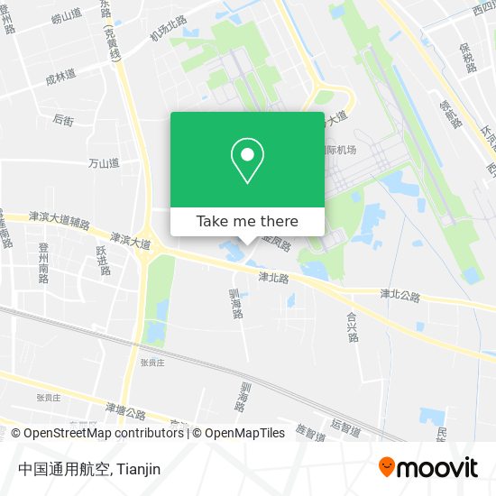 中国通用航空 map