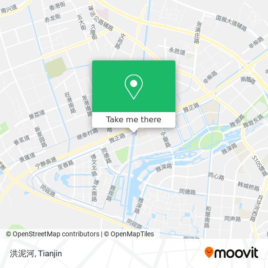 洪泥河 map