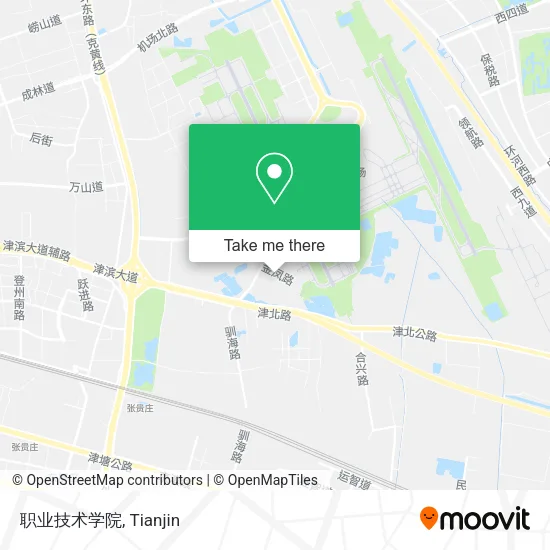 职业技术学院 map