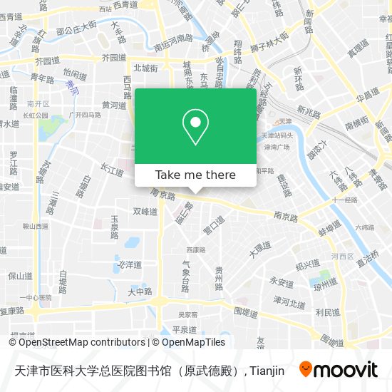 天津市医科大学总医院图书馆（原武德殿） map