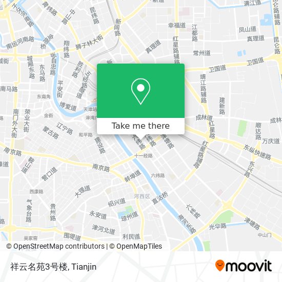 祥云名苑3号楼 map