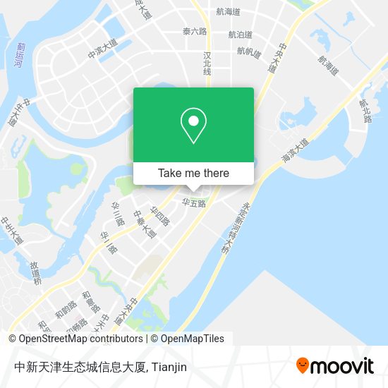 中新天津生态城信息大厦 map