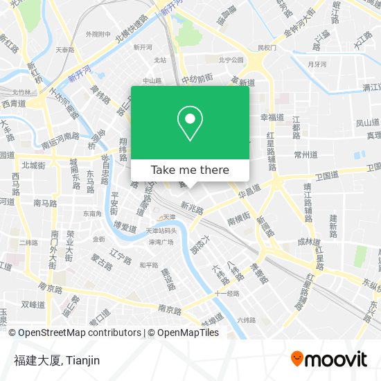 福建大厦 map