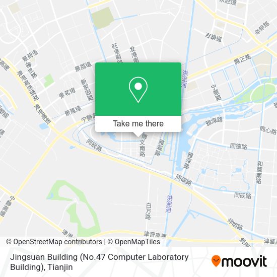 Jingsuan Building (No.47 Computer Laboratory Building) map
