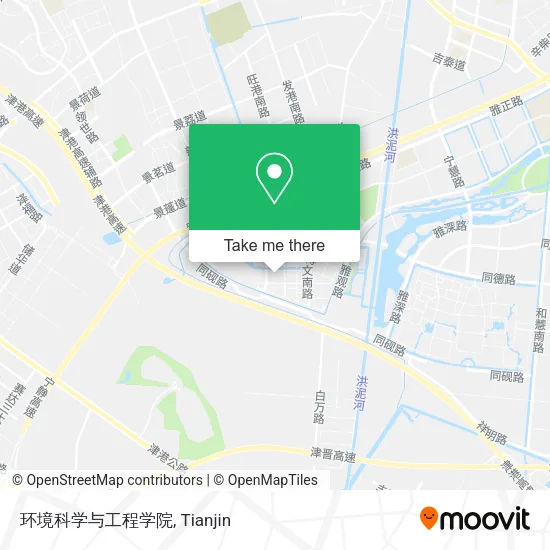 环境科学与工程学院 map