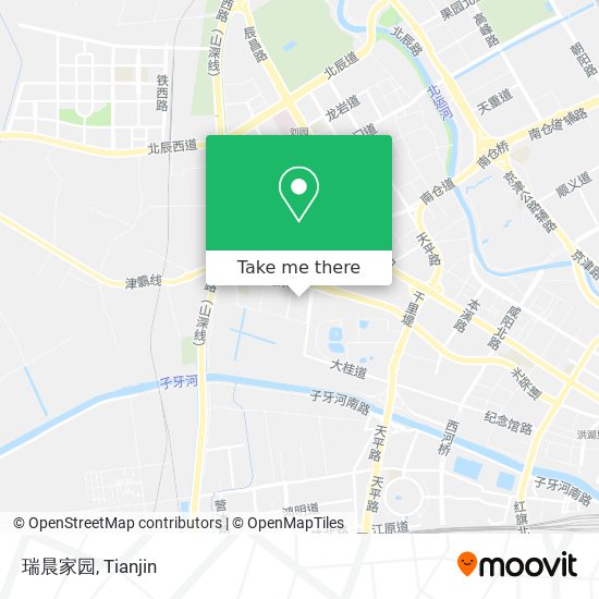 瑞晨家园 map