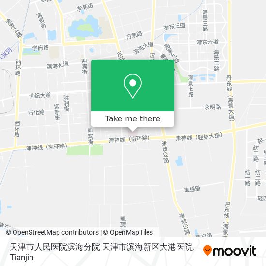 天津市人民医院滨海分院 天津市滨海新区大港医院 map