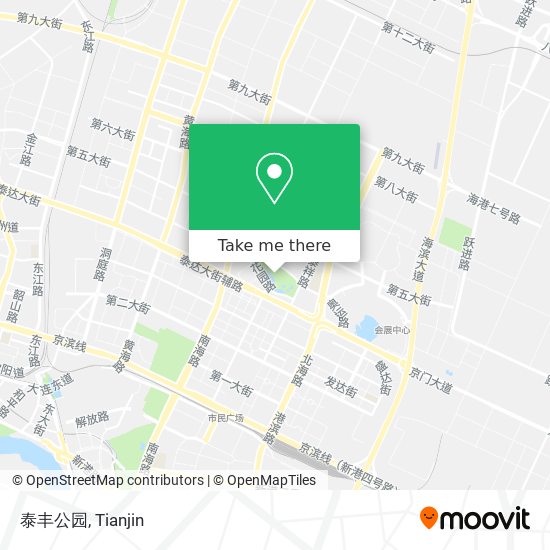 泰丰公园 map