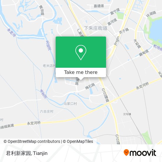 君利新家园 map