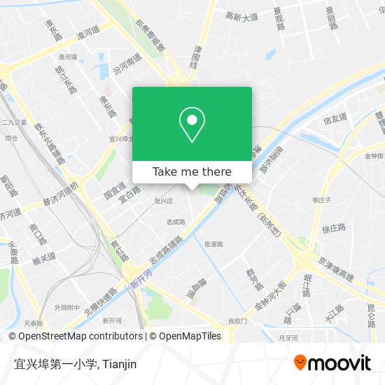 宜兴埠第一小学 map