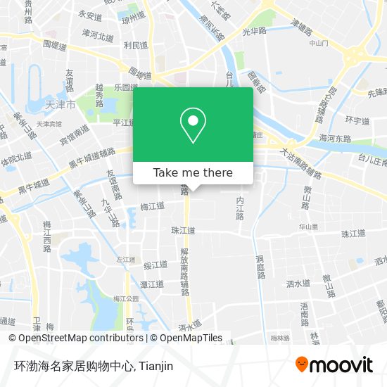 环渤海名家居购物中心 map