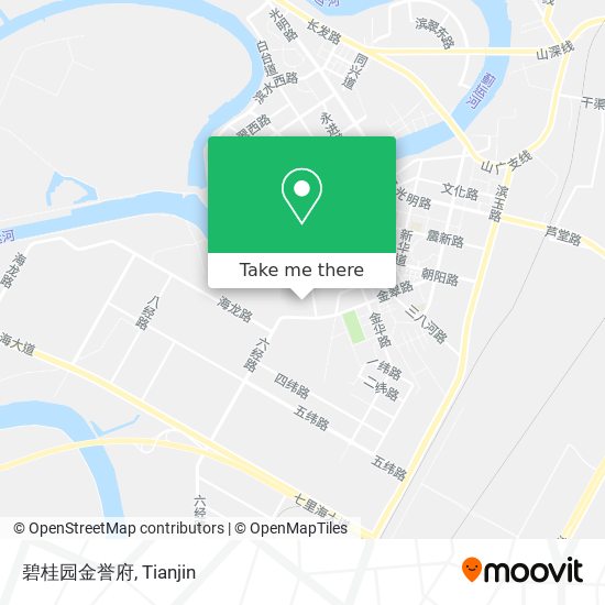 碧桂园金誉府 map