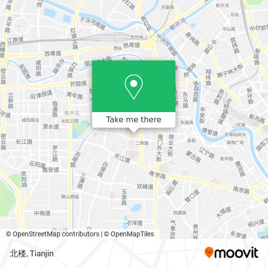 北楼 map