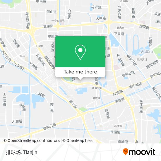 排球场 map