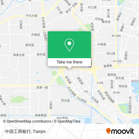 中国工商银行 map