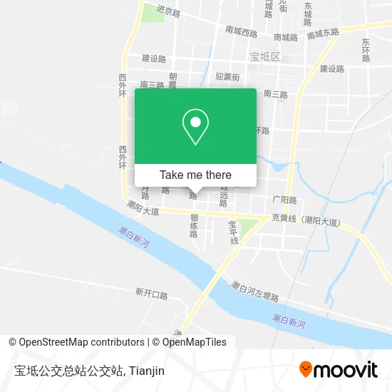 宝坻公交总站公交站 map