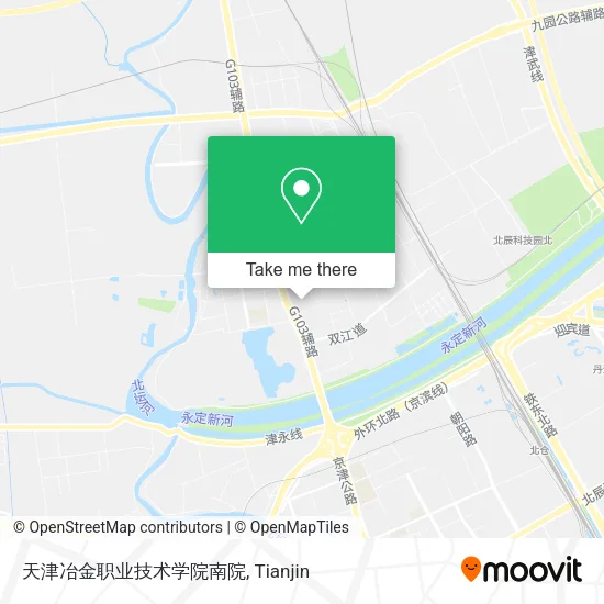 天津冶金职业技术学院南院 map
