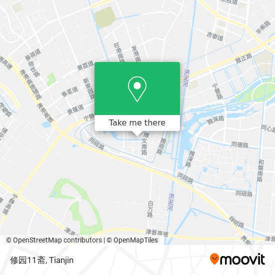 修园11斋 map