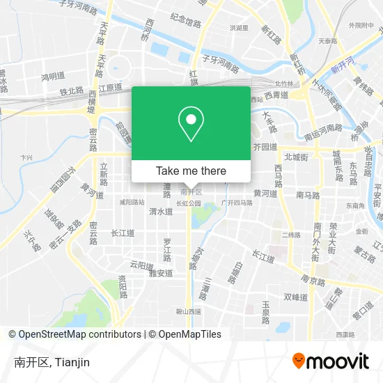 南开区 map