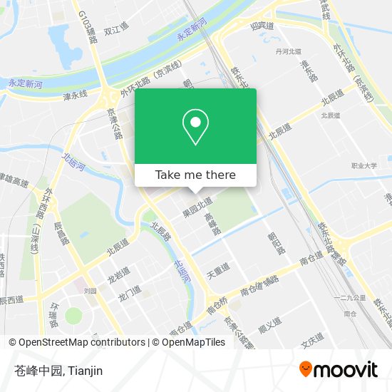 苍峰中园 map
